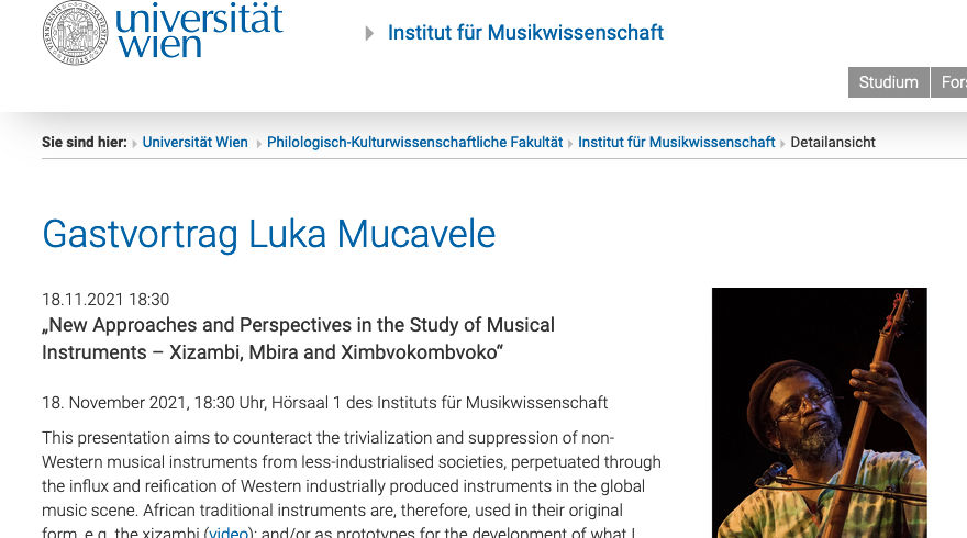 https://musikwissenschaft.univie.ac.at/detailansicht/news/gastvortrag-luka-mucavele/?tx_news_pi1[controller]=News&tx_news_pi1[action]=detail&cHash=dc714f80be20d90c1c62ab535d997142&fbclid=IwAR0aj8G9uf29epbugLi3pT6598-wUI41qI-HLSYiat9r8WY2HU79ob3uAP0
